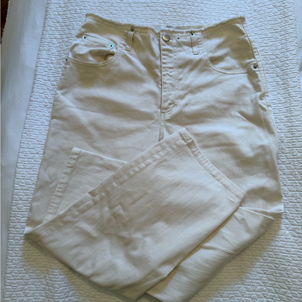 Tibi twill Newman Jean (runs large, size down) like new!